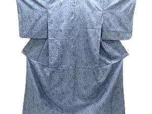 菱華紋織り出し西陣伝承紬着物